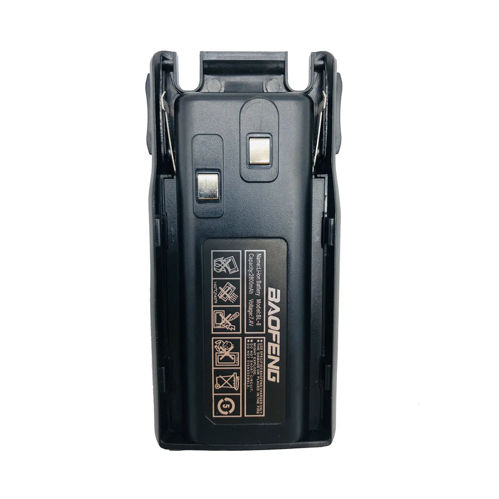 Оригинальный аккумулятор Baofeng для двустороннего радио BF 888S UV 5R и T1 портативная