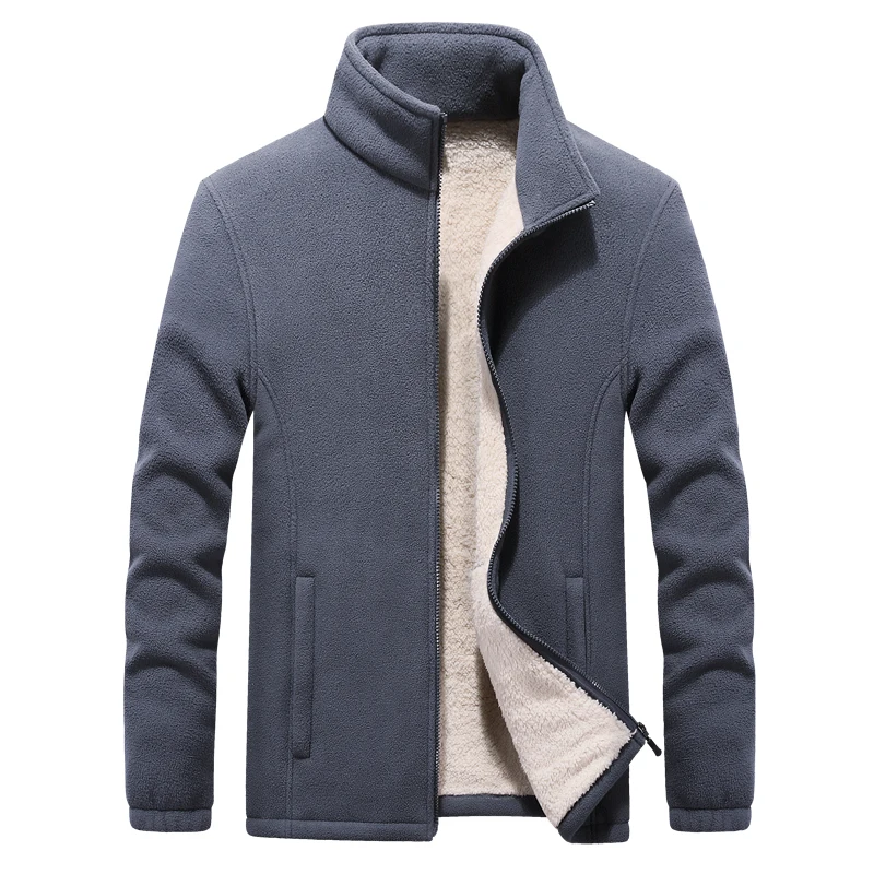gray Большие размеры 6XL 7XL 8XL 9XL теплые толстовки для мужчин Осень Зима Толстая Уличная толстовка мужская флисовая куртка Мужской пуловер с капюшоном - Цвет: gray