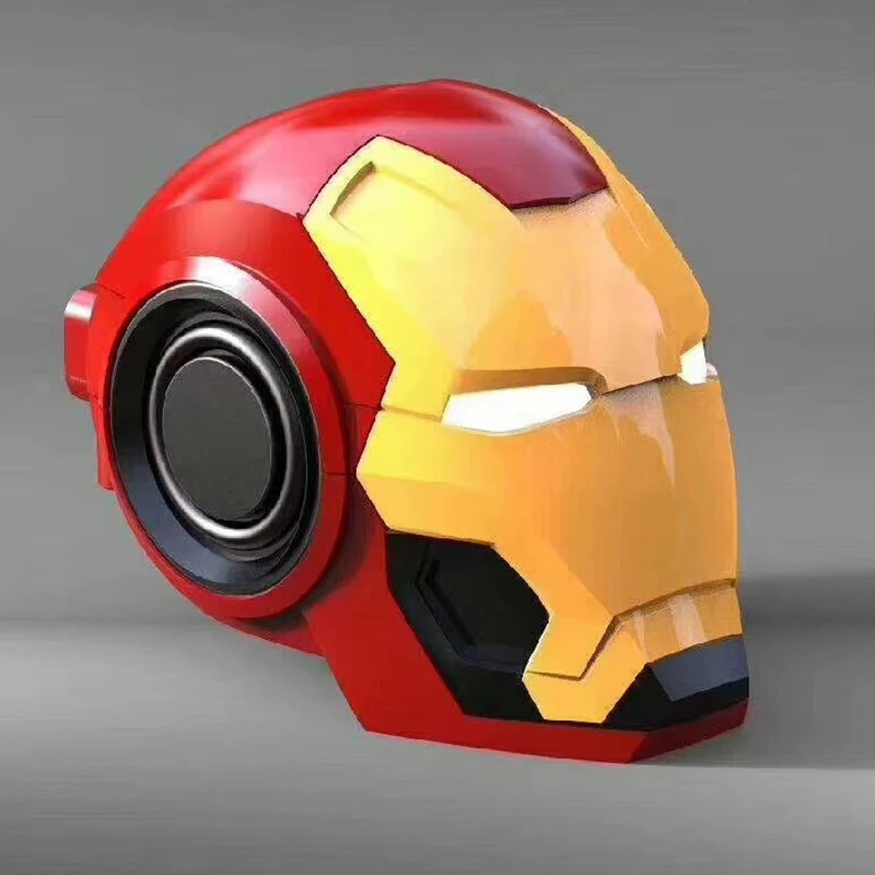 Wireless Bluetooth Iron Man Speaker Soundbar Bass Cartoon Gift Portable With TF FM For Iphone Computer Xiaomi Toys Loudspeaker |