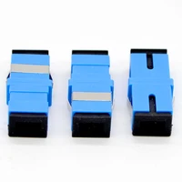 400pcs new optical fiber adapter connector no ear scupc flange coupler simplex sc sc special wholesale free shipping to brazil