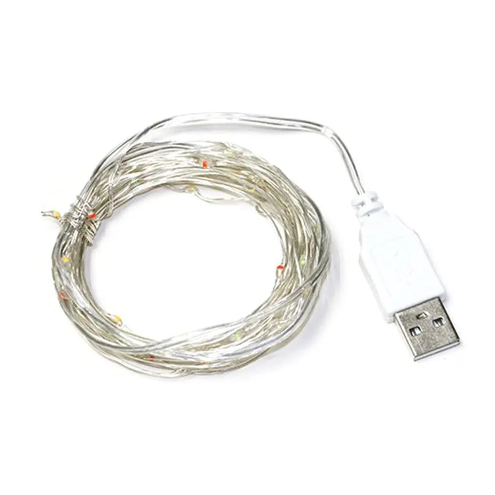 Светодиодный праздничный светильник Usb с пультом дистанционного управления