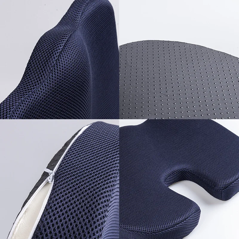 

Summer Breathable Air Fiber Memory Foam Cushion Office Chair Buffer Floor Cushion Beautiful Buttocks Pad Beautiful Buttocks Pad