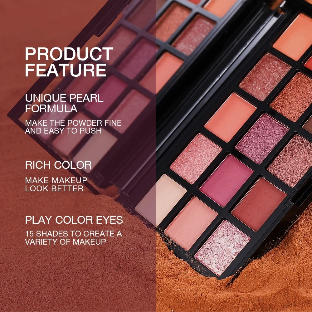 

Eyeshadow Palette Eye Colors In Mix Of Shimmer Lasting Colourful Eyeshadow Palette Eye Shadow Cosmetic Matte Makeup Girl Women