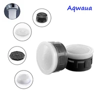 aqwaua faucet aerator core part 24mm22mm spout bubbler filter accessories full flow attachment for crane
