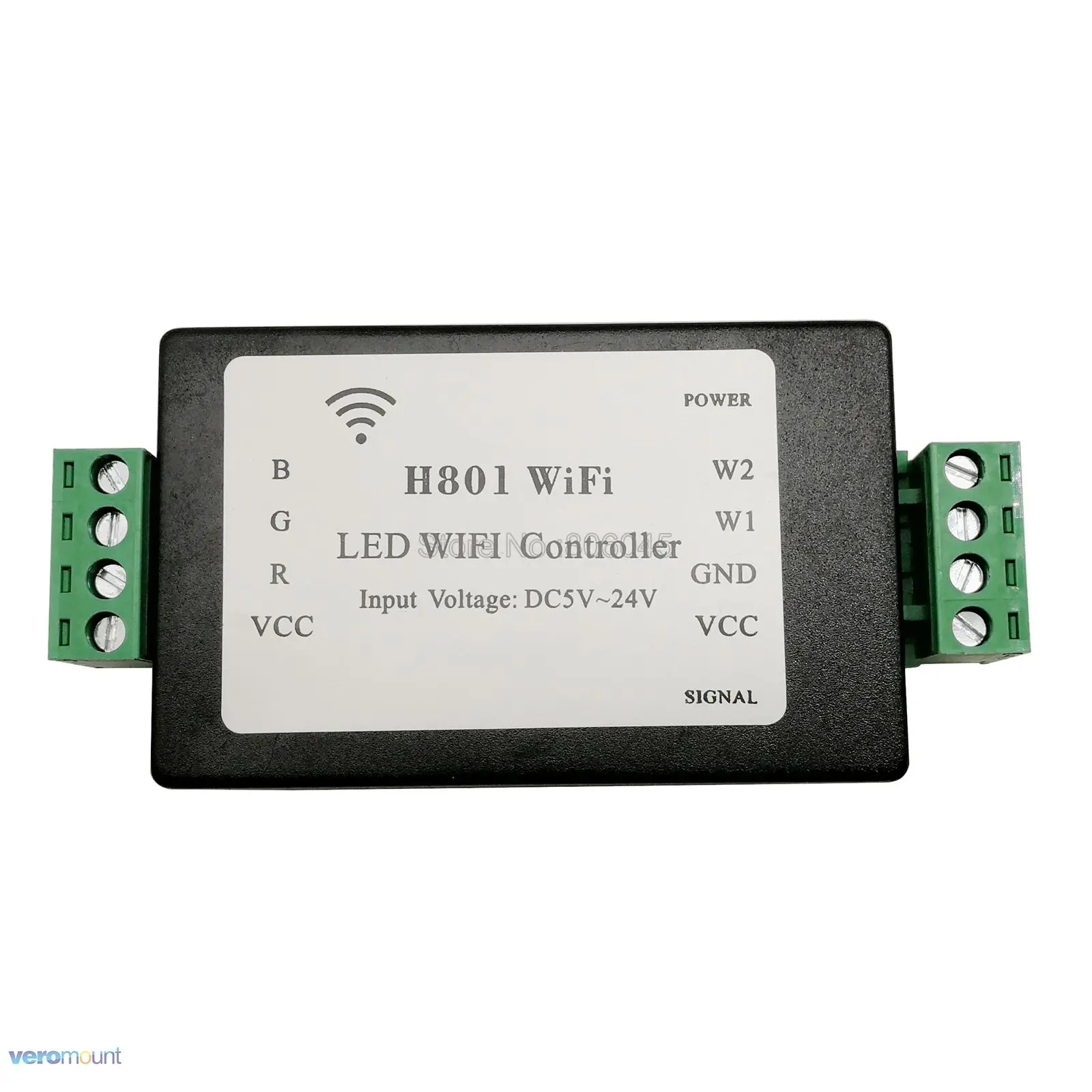 H801 RGBW Wi Fi светодиодный Управление Для полосы светильник лента DC5 24V вход 4CH * 4A