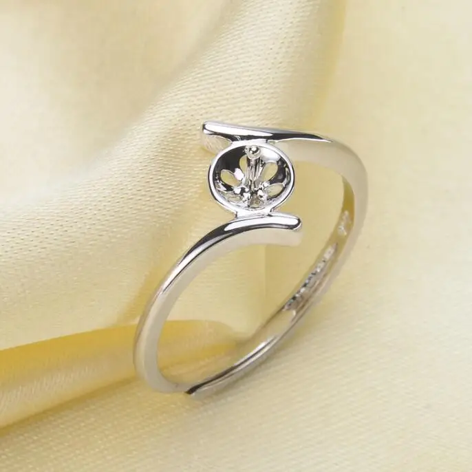 Фурнитура для кольца регулируемая серебряная ювелирных изделий - купить по