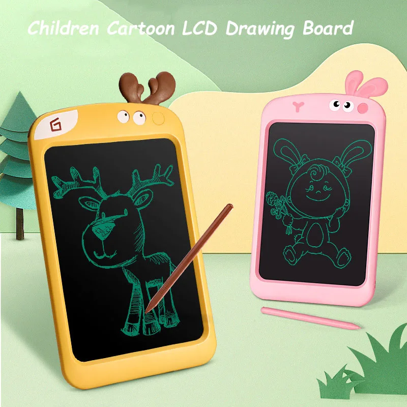 

8.5/10.5 inch Cartoon LCD Drawing Table Toys Children's Creativity Painting Writing Doard Educational Toys for Kids Gift