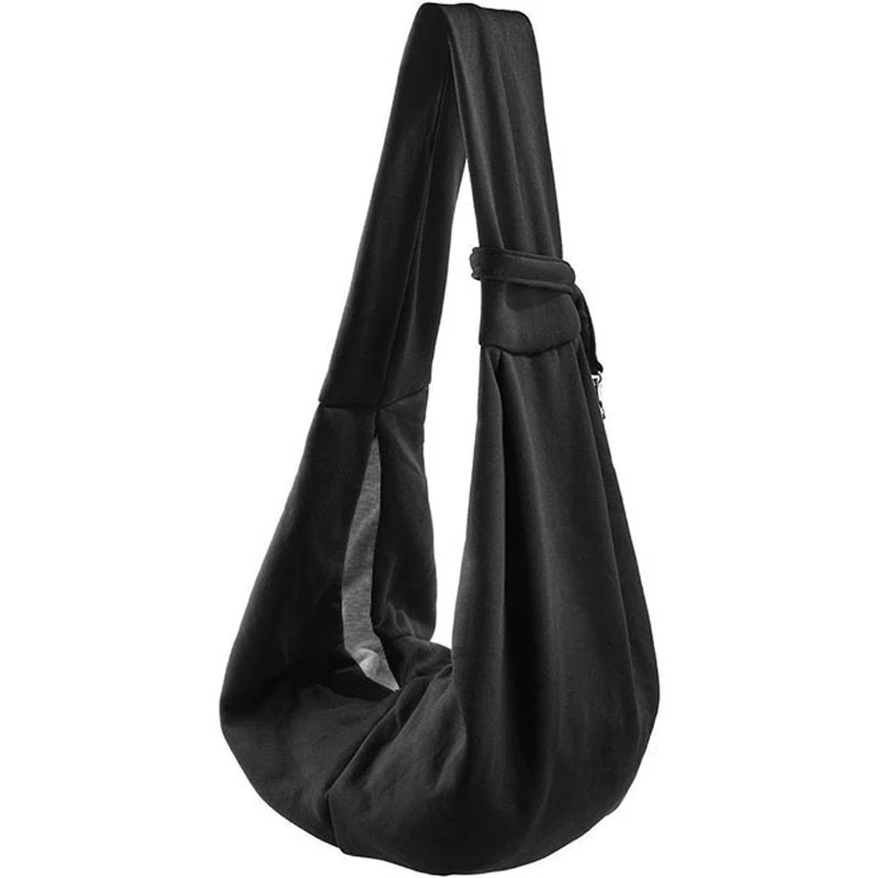 

Pet Carrier, Hand Free Sling Adjustable Padded Strap Tote Bag Breathable Shoulder Bag Front Pocket Belt Carrying Small Dog Cat P