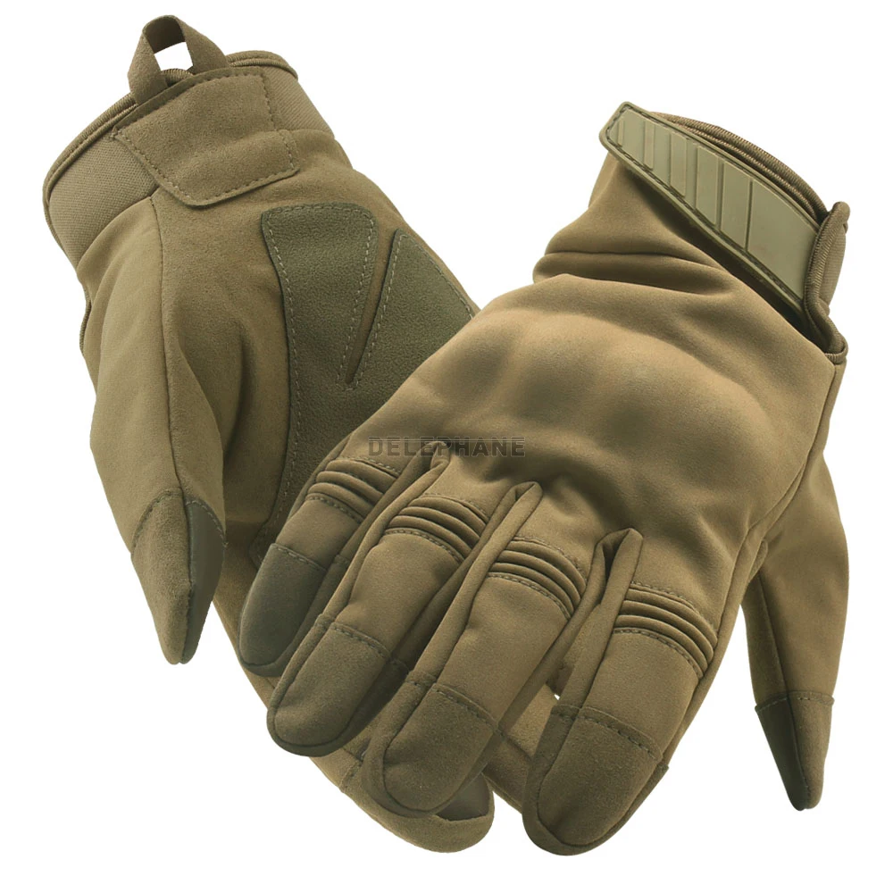 Зимние мужские перчатки с сенсорным экраном защита пальцев рук тактические