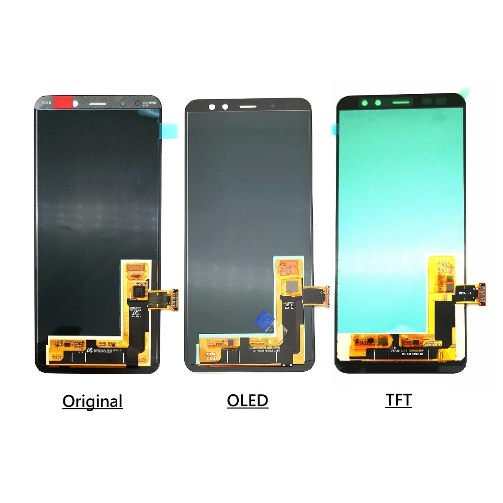 ЖК-дисплей Super AMOLED для Samsung Galaxy A8 2018 A530 A530F A530N с сенсорным экраном и дигитайзером в