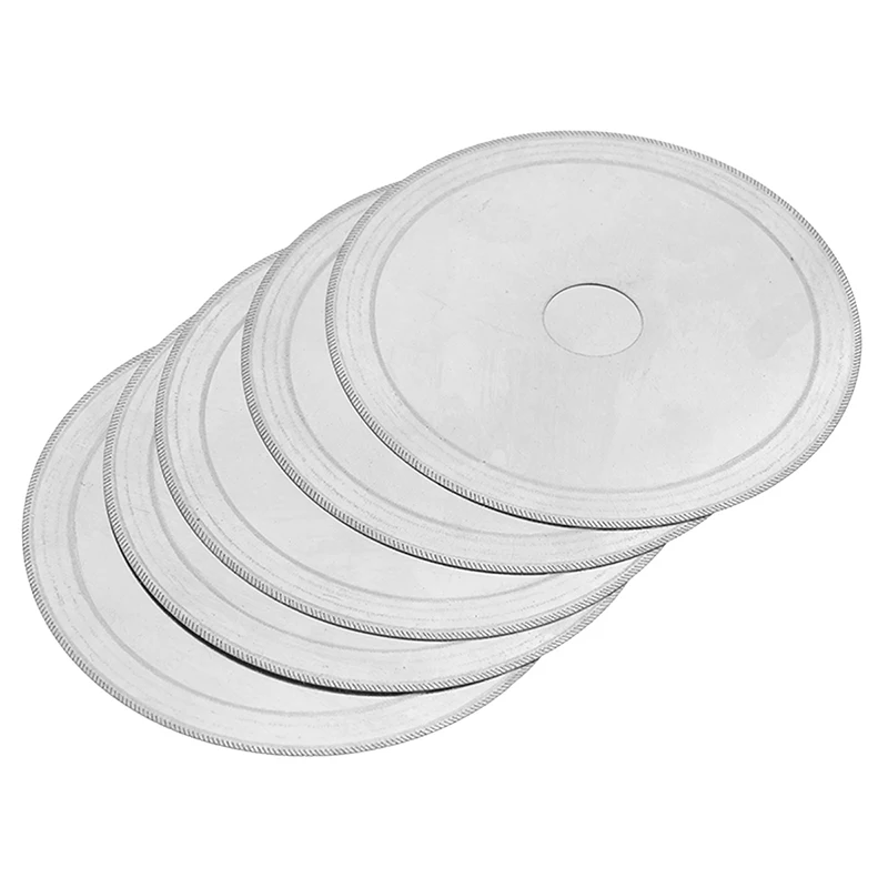 5pcs 4.5'' Diamond Lapidary Saw Blades Disc Rim 0.01'' Cutting Blade Thin For Jewelry Gems | Инструменты