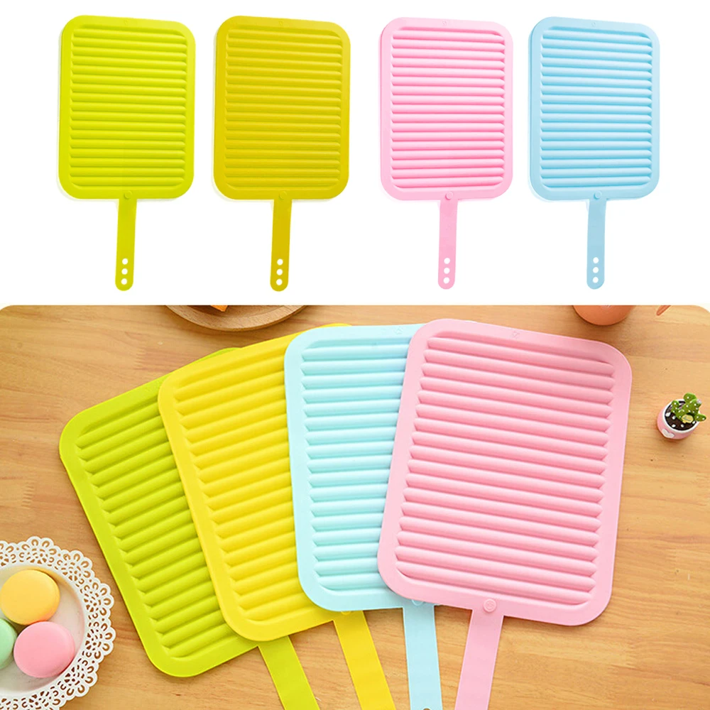 

Silicone Pot Holder Heat Resistant Insulation Non-slip Mat Pot Bowel Holder Clip Kitchen Table Mat Kitchen Accessories