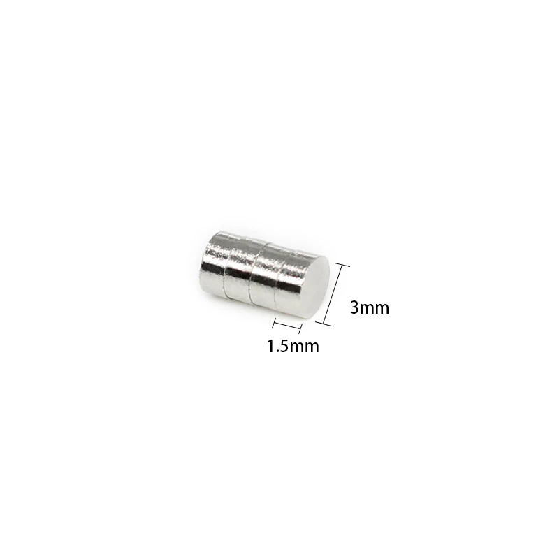 

100/200/500/1000/2000/5000PCS 3x1.5 Powerful Magnets N35 Small Round Permanent Magnet 3x1.5mm Neodymium Magnet Strong 3*1.5