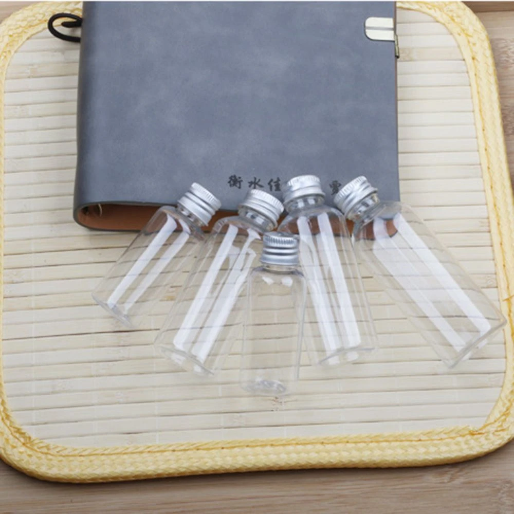 1 шт. прозрачный алюминиевая крышка для бутылки обычные Пластик винтовая бутылка