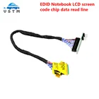 EDID ноутбук ЖК-экран кодовый чип Считывание данных линия LED LCD 2 в 1 для RT809F RT809H TL866CS и TL866A TL866II программатор