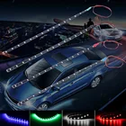 1x30 см 15 SMD Автомобильная светодиодная лента для стайлинга автомобилей интерьерные декоративные атмосферные лампы внешняя модификация окружающий светильник DRL 1x 3