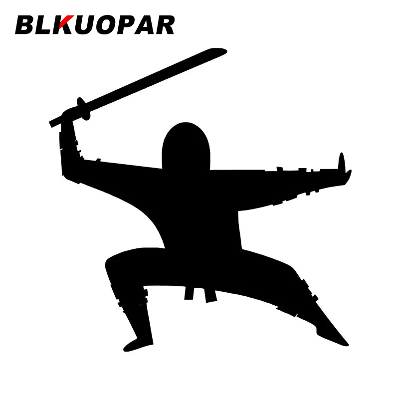

BLKUOPAR для ниндзя силуэт автомобильные наклейки Солнцезащитный модные наклейки лэптоп ветровое стекло водонепроницаемые индивидуальный ав...