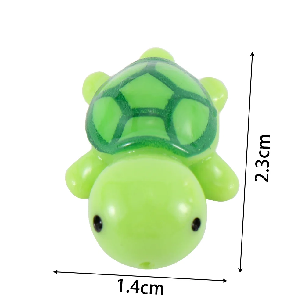 

5Pcs Mini Turtle Miniature Figurines Dollhouse Bonsai Garden Micro Landscape Decor fairy garden miniatures