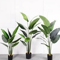artificial banana tree large false green plant tropical turtle bamboo potted wedding hotel garden home decoration accessories