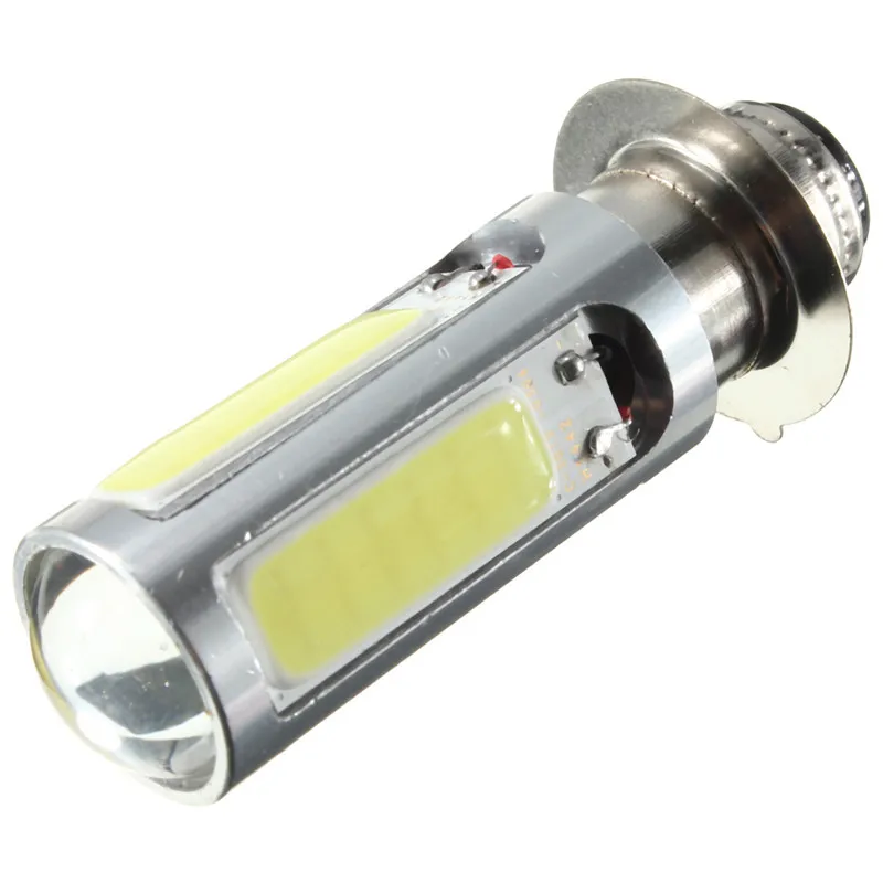 1 шт. лампы Белый COB LED мотоцикл/цикл ATV грузовик PX15d P15D25 противотуманная фара лампа