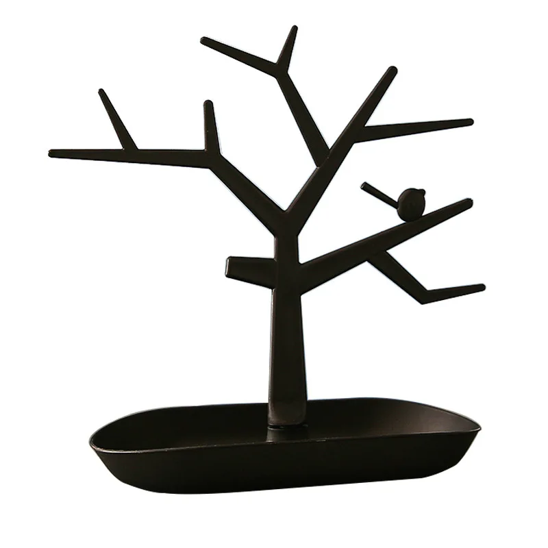 

Popular Beauty and Health Jewelry Necklace Ring Earring Tree Stand Display Organizer Holder Show Rack