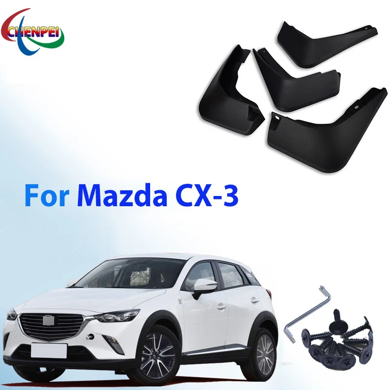 

For Mazda CX-3 Car Fender Front Rear Mud Flaps Guard Splash Car Car Exterior Decoration Accessories