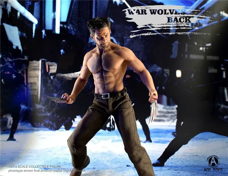 Добавить игрушки 1/6 AD 02 War Wolves с двойной головкой Росомаха версия новинка|Игровые