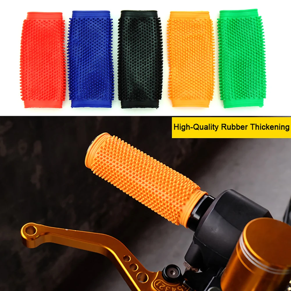 1 пара резиновых ручек для мотоцикла 30 мм Универсальные всех рулей новые ручки