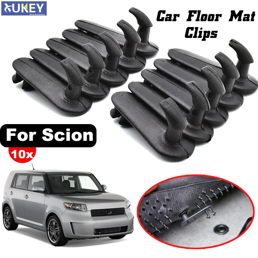 10 шт. автомобильные зажимы для напольного коврика крепежные крючки зажим