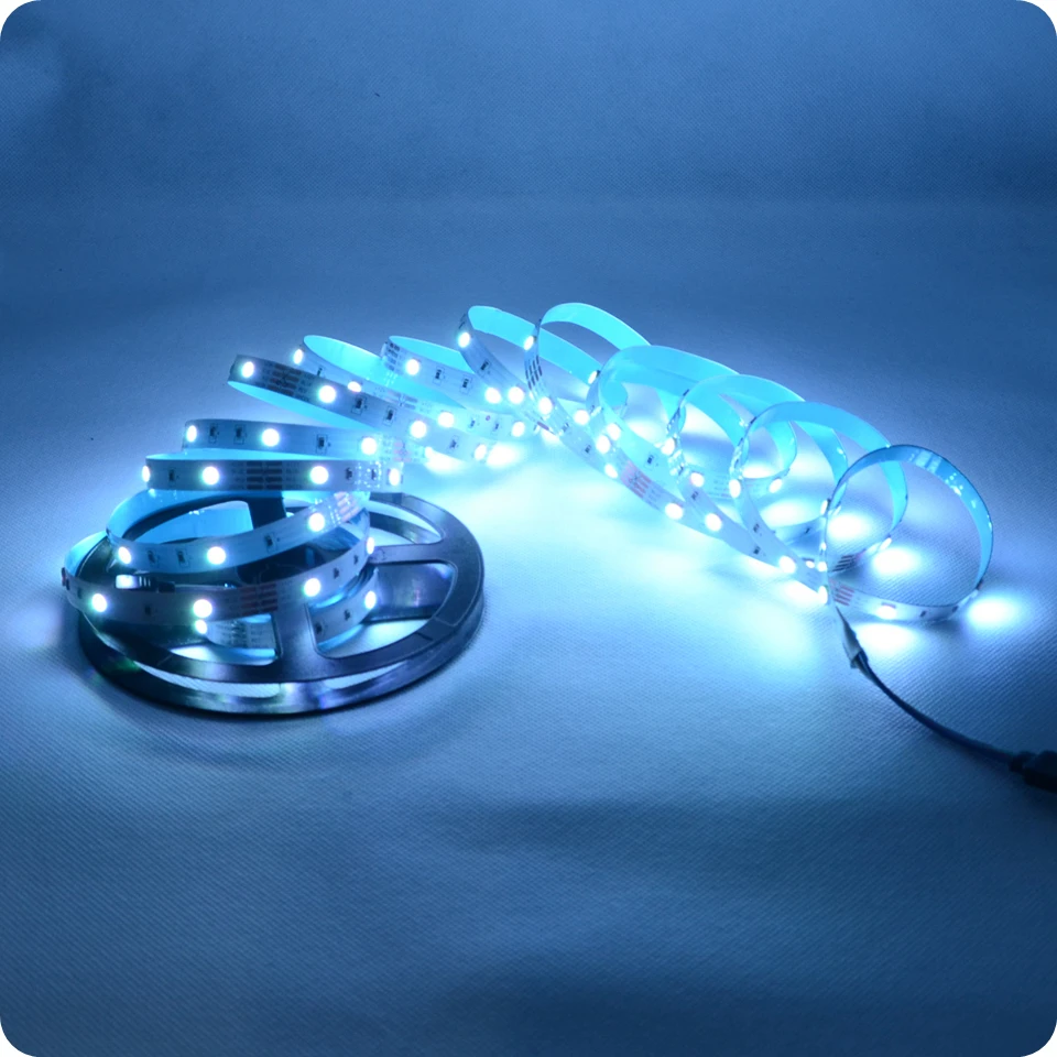 светодиодная лента 10 м 5050SMD RGB полосы Cutable светодиодный ТВ Подсветка Гостиная