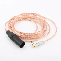 audiocrast occ copper 4pin xlr male to 3 5mm stereo male audio adapter cable upgraded cable