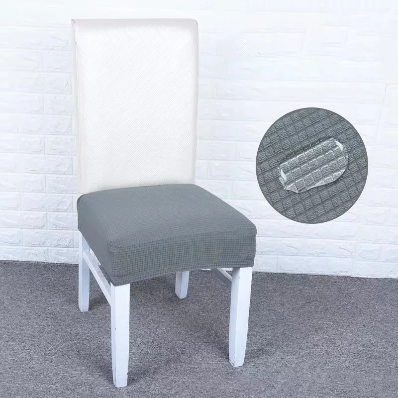 Бархатный жаккардовый обеденный чехол для кресла спандекс эластичный стульев