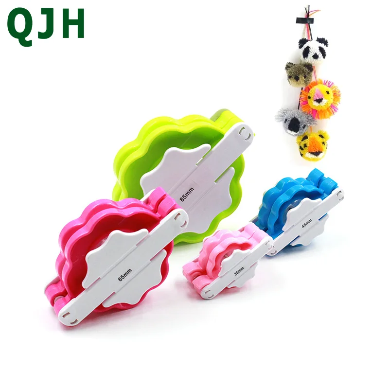 4 шт./набор инструменты для изготовления помпонов из пряжи|Швейные и аксессуары| |