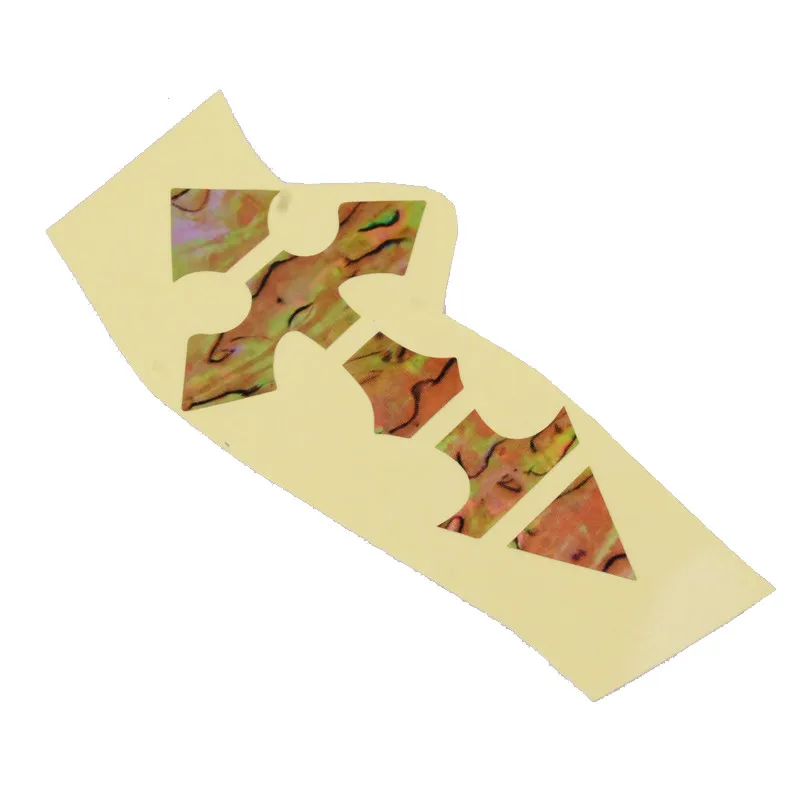 Наклейки с инкрустацией на шею гитары имитация Креста наклейки для грифа/маркеры