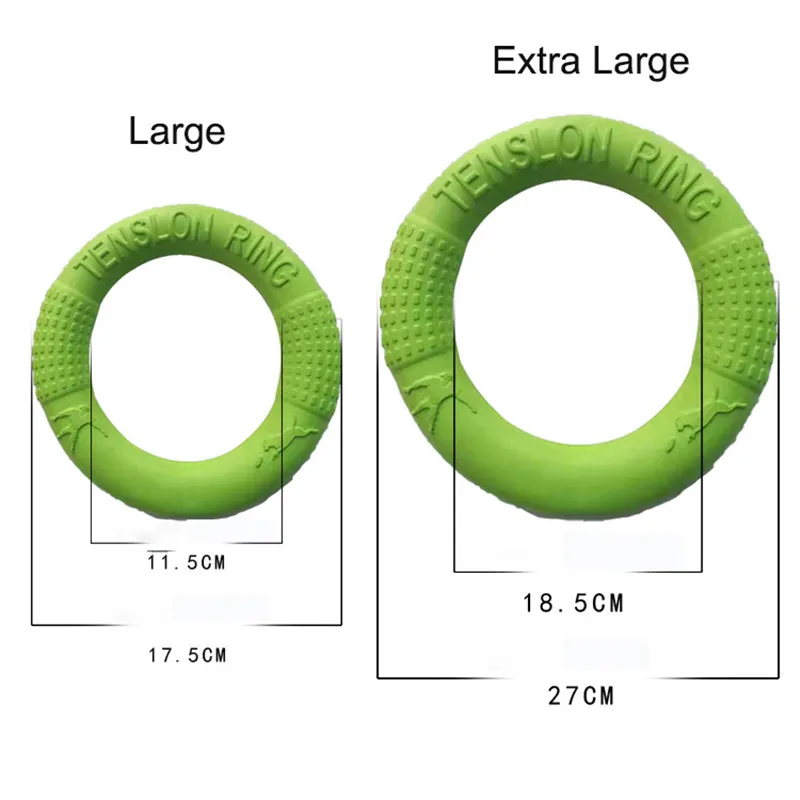Pet летающие диски EVA для дрессировки собак Кольцо Съемник устойчивы укуса