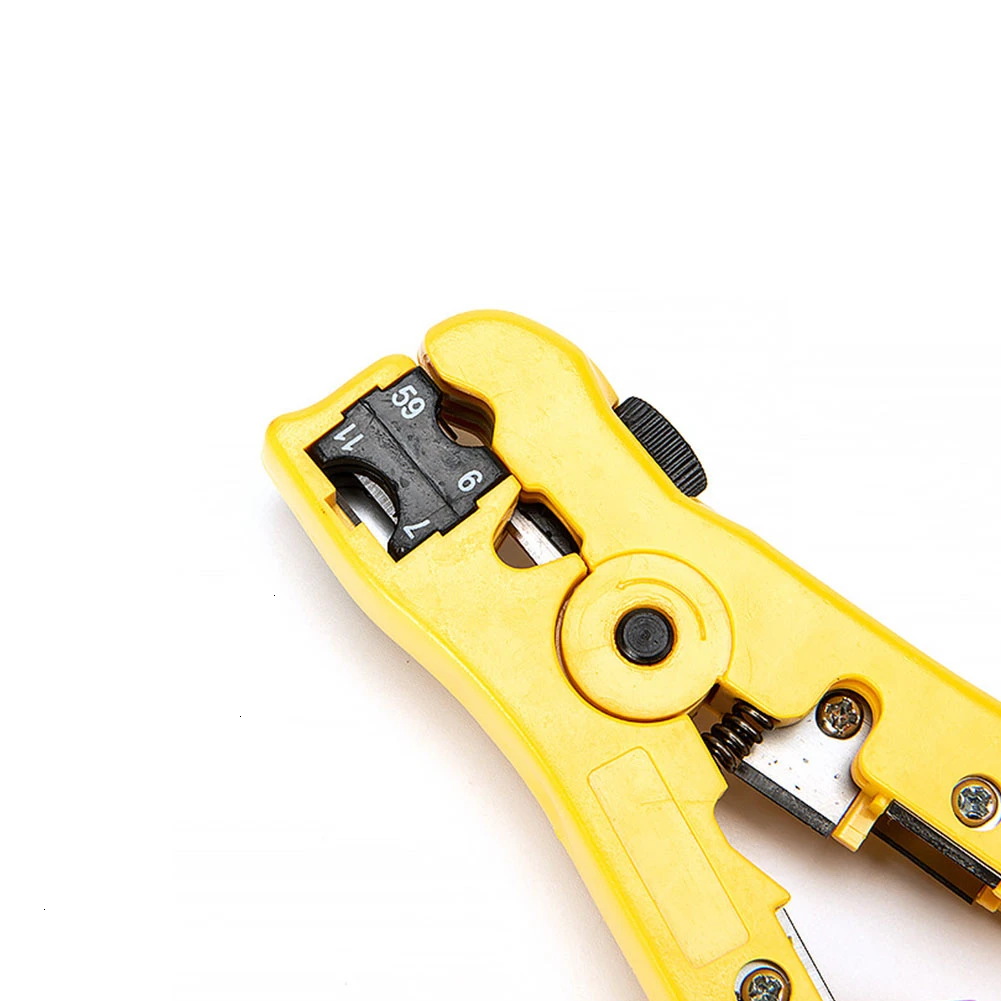 Плоский или круглый UTP Cat5 Cat6 коаксиальный инструмент для зачистки проводов