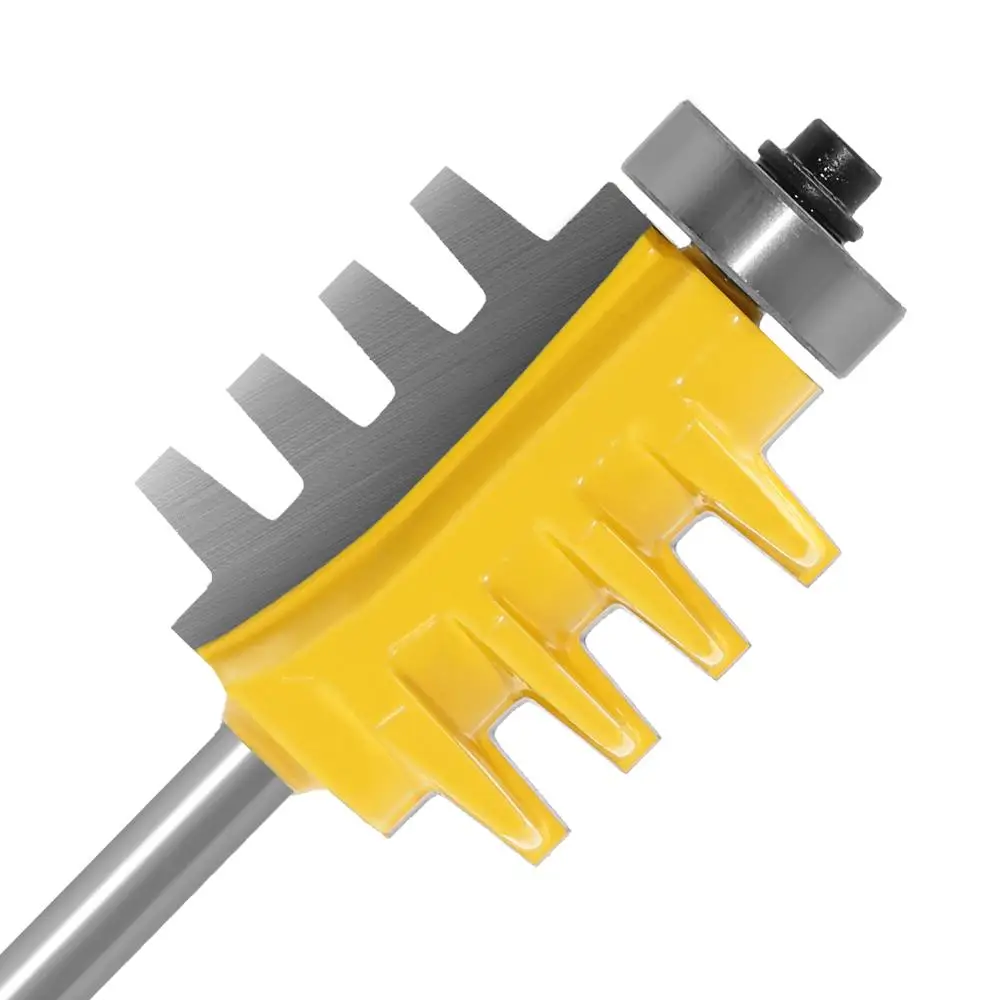 

3PC/Set 1/4" 6.35MM 6MM Shank Milling Cutter Wood Carving Joint Assemble Router Bits Tongue & Groove T-Slot Milling Cutter Wood