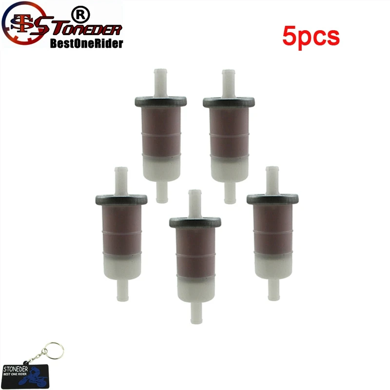 5pcs Сменный топливный фильтр STONEDER для KAWASAKI 49019-1055 Yamaha 1FK-24560-00 FZX700 Fazer FZ750 FZS FZR R750 1000 R - Цвет: 5pcs