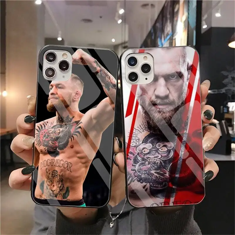 Чехол для телефона Conor Mcgregor с принтом короля чехол из закаленного стекла iPhone 11 Pro XR
