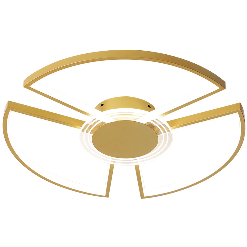 

Creative Gold Paint Lamps Modern Led Chandelier Lights For Living Room Study Bedroom Deco Lighting Luminaire Fixtures AC90-260V