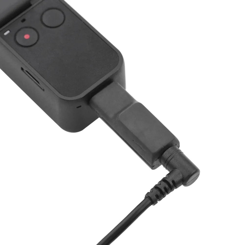 Для DJI Osmo Pocket 3,5 мм аудио адаптер Поддержка внешнего 3,5 мм микрофон для DJI Osmo Карманный адаптер