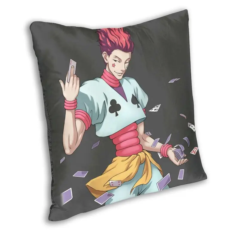 Манга HxH хисока Чехлы два боковых Hunter x Аниме Подушка Чехол для Гостиная подушка