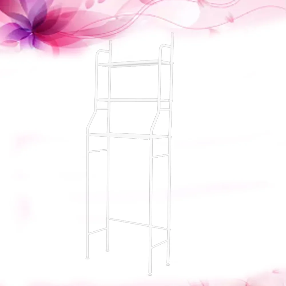

3 Tier Over the Toilet Storage Rack Space Saving Bathroom Kitchen Organizer(White)