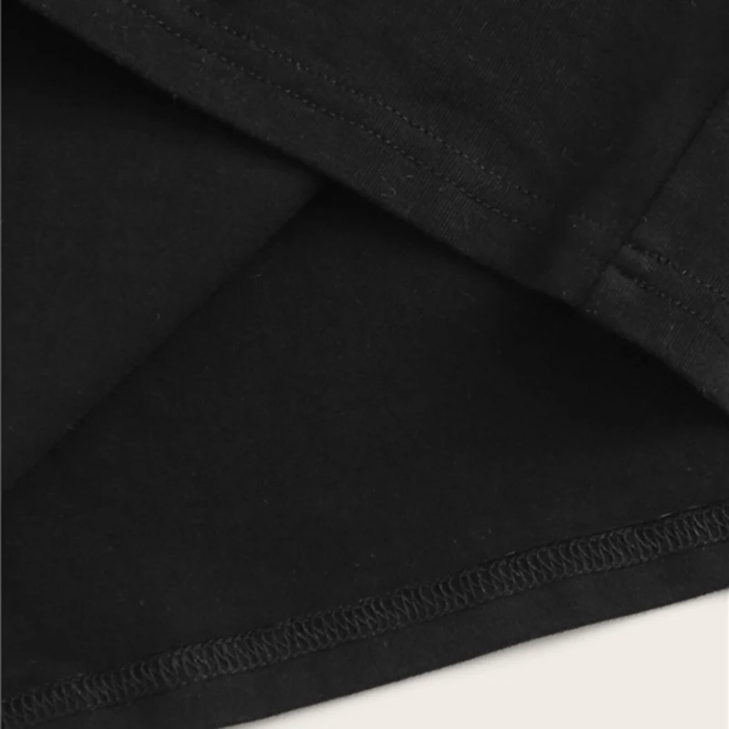 SweatyRocks топ в контрастную полоску, уличная одежда с коротким рукавом, женские футболки с боковой полосой, летние повседневные женские короткие футболки