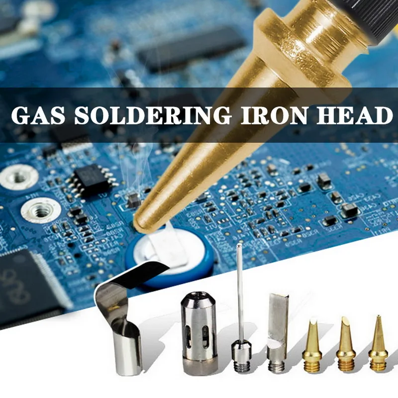 Комплект газового паяльника 1 шт. комплект для сварки Газовый паяльник Головной