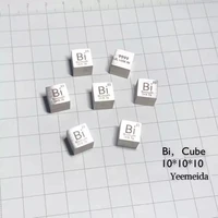 neue 10mm 9999 hohe reinheit wismut cube geschnitzte element periodensystem