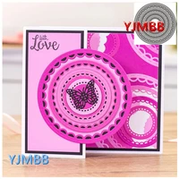 yjmbb 2021 new different shaped wavy frames 3 metal cutting mould scrapbook album paper diy card craft embossing die cutting