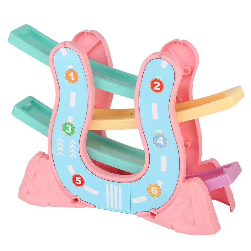 

Gliding Track Car Multi-layer Puzzle Fun With Parking Lot Inertial Sliding Ladder Toy Children Men And Women Children