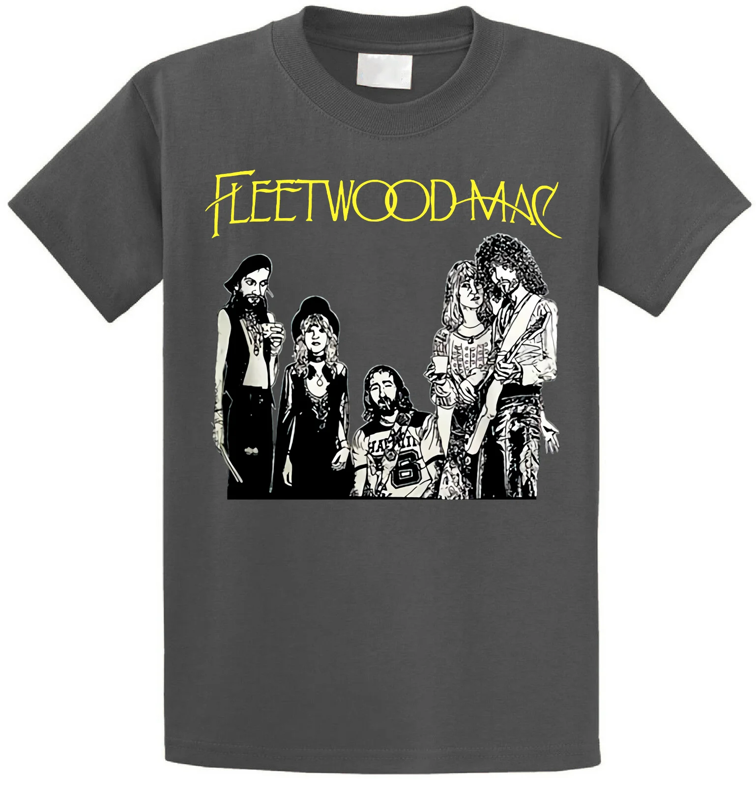 Fleetwood Mac Dreams цепочка цыганские слухи Черная футболка для поклонников рок S-6XL - Цвет: Темно-серый