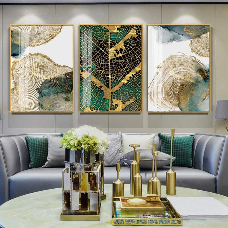 

Customizable-Wall-Art-Frames-Leaves-and-Trunks-Abstract-Textures-Nordic-Canvas-Posters-Decorative-Paintings-Modern-Living